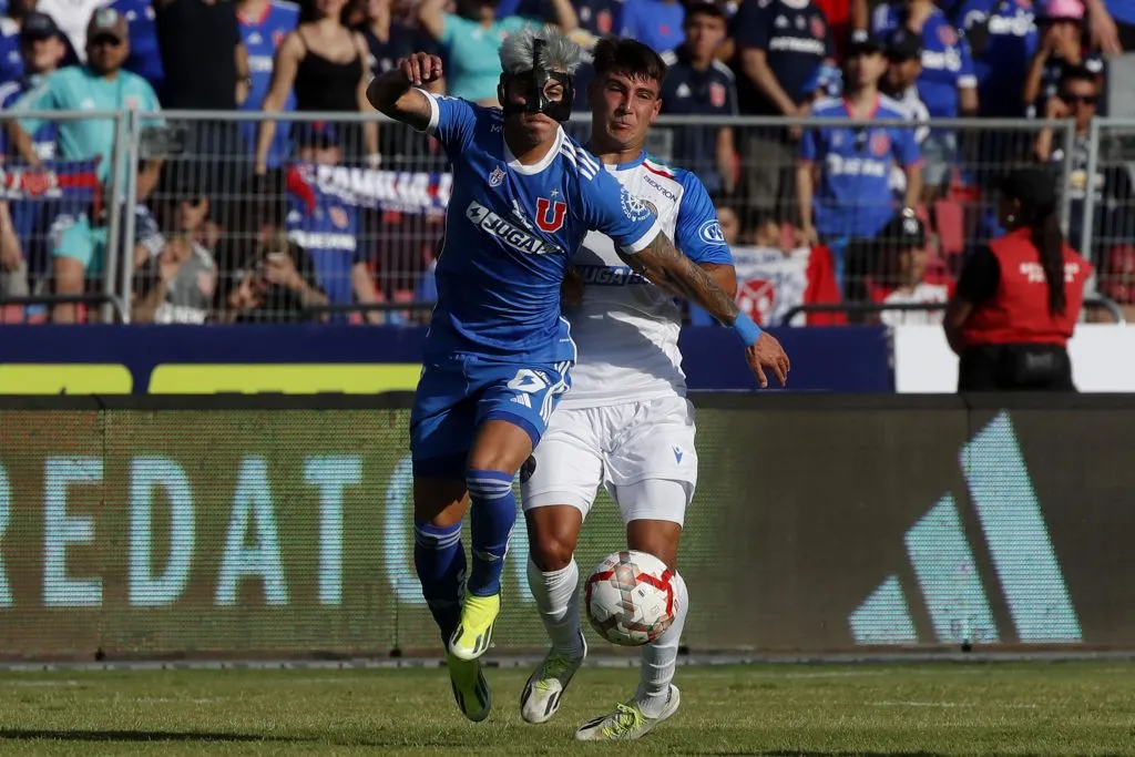 Guerrero aportó con una asistencia en la victoria de la U | FOTO: Jonnathan Oyarzun/Photosport