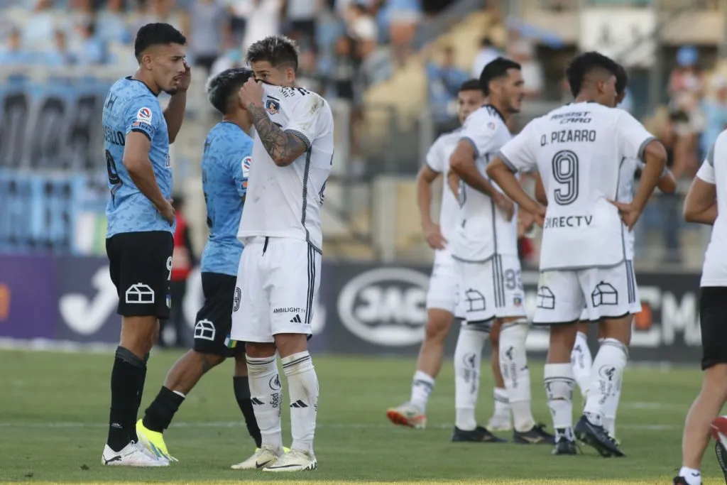 Los Albos no mostraron su mejor versión en el Estadio El Teniente de Rancagua | FOTO: Jorge Loyola/Photosport