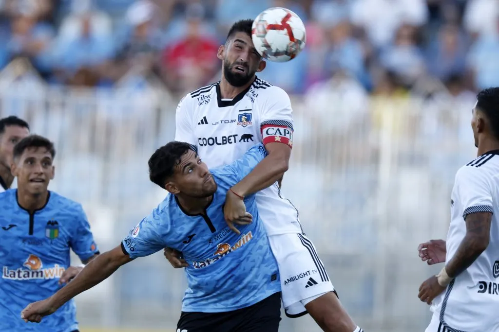 Emiliano Amor fue el capitán de Colo Colo ante O’Higgins. (Foto: Andrés Pina/Photosport)