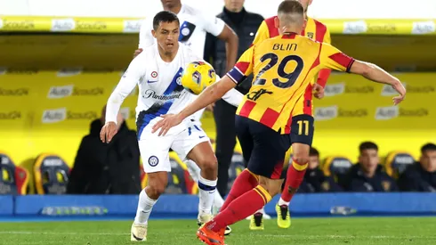Alexis Sánchez aportó con una asistencia en triunfo del Inter. (Foto de Maurizio Lagana/Getty Images)