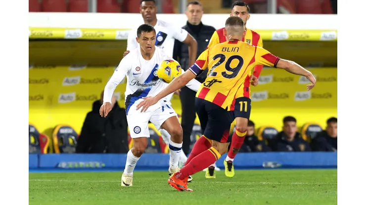 Alexis Sánchez aportó con una asistencia en triunfo del Inter. (Foto de Maurizio Lagana/Getty Images)