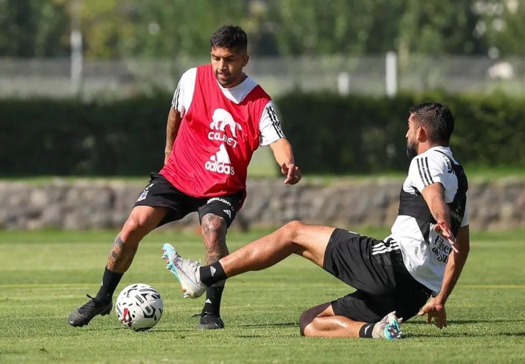 Ignacio Jara sigue entrenando con el primer equipo de Colo Colo. (Foto: Colo Colo)