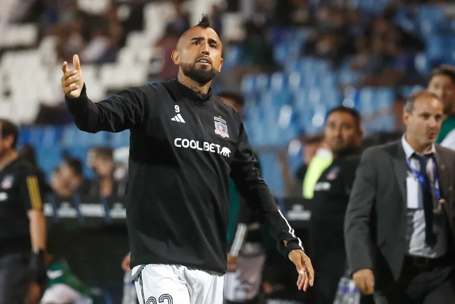 Vidal ha respondido con la camiseta de Colo Colo. | Foto: Photosport