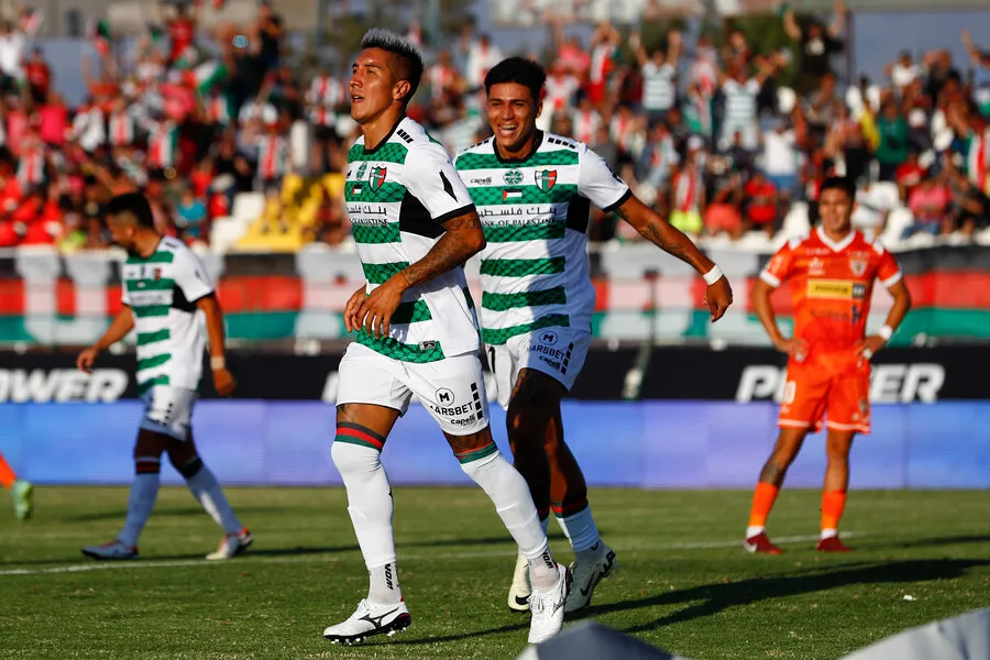 Palestino le encajó cinco goles a Cobreloa. | Foto: Photosport