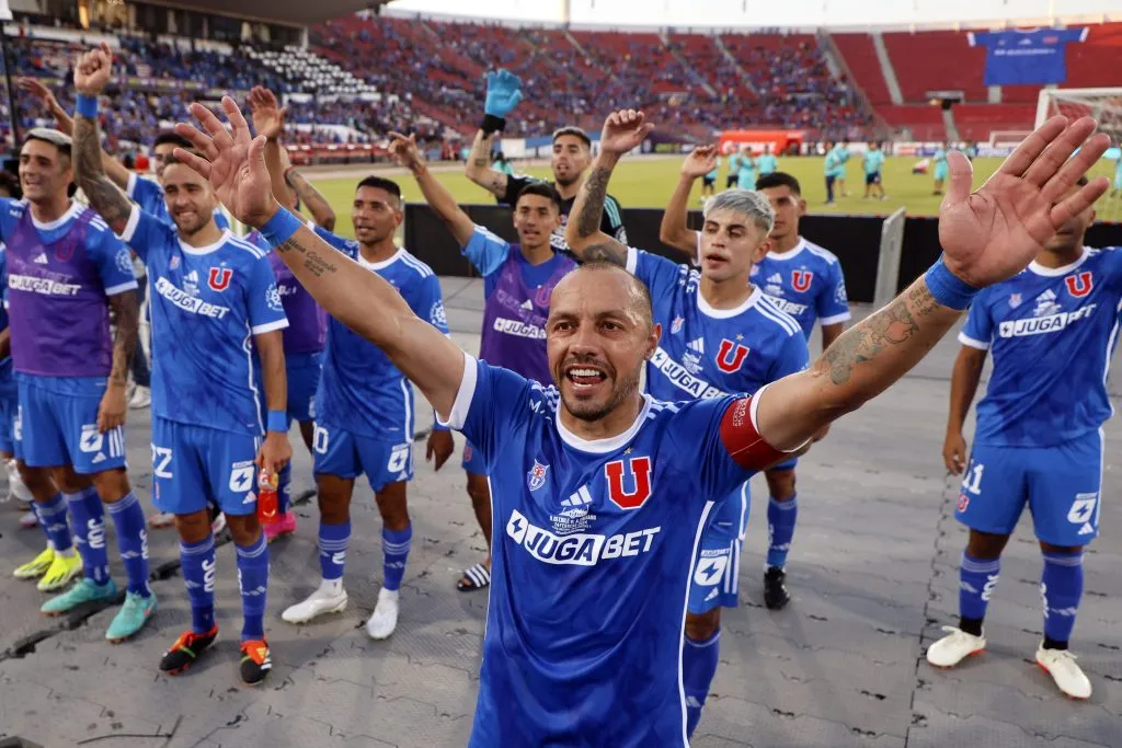 Universidad de Chile arranca la temporada 2024 con un triunfo en su regreso al Estadio Nacional. (Foto: Photosport)