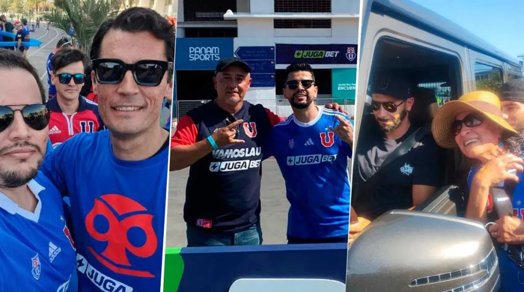 Ídolos de la U llegaron al debut ante Audax Italiano (Foto: Bolavip)