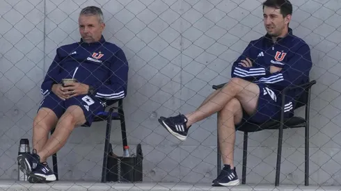 Gustavo Álvarez observó el partido de la U sub 21