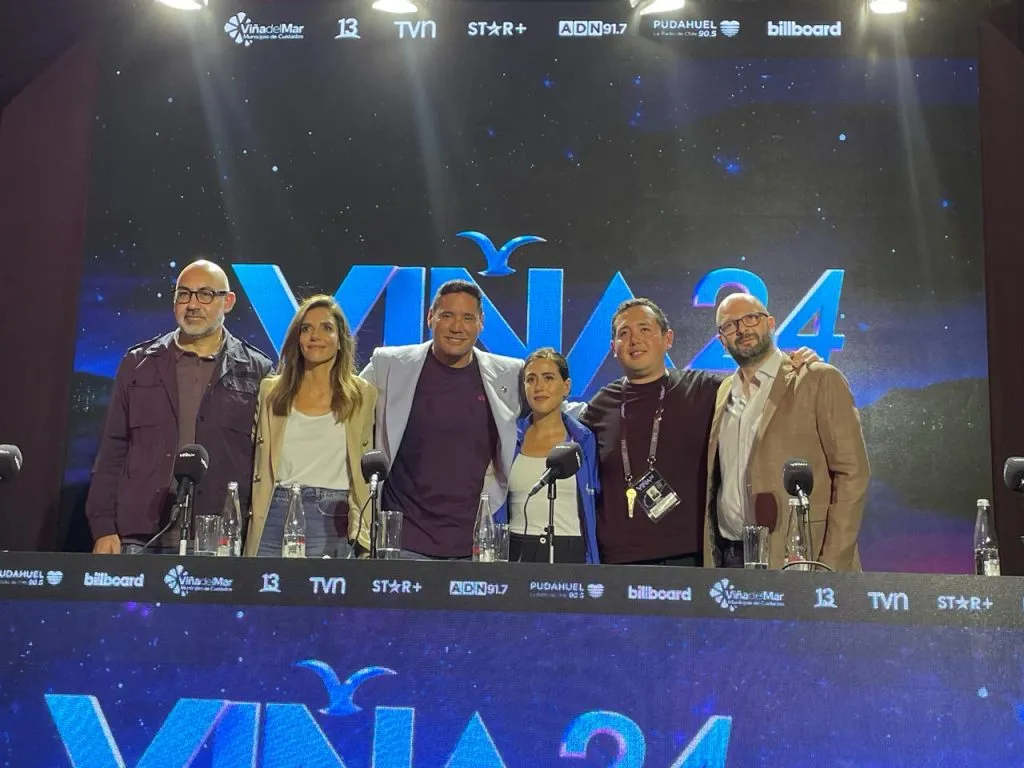 Animadores, alcaldesa, productor general y ejecutivos de los canales de Viña 2024 (Bolavip)