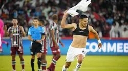 El delantero paraguayo marcó el único gol en el duelo de ida y pone en ventaja a Liga de Quito ante Fluminense