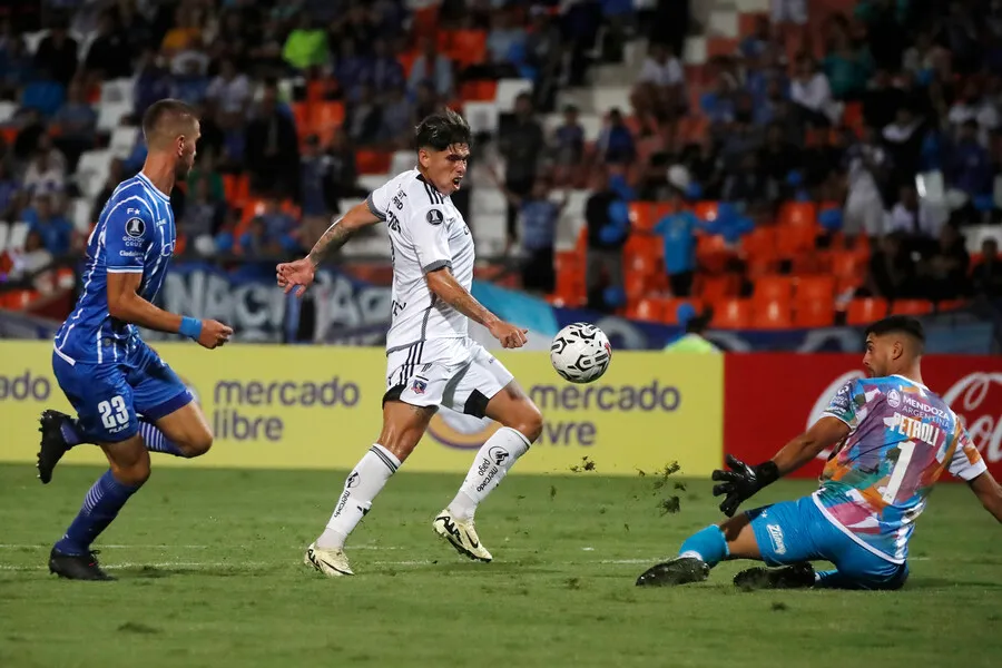 Carlos Palacios fue una de las figuras de Colo Colo. | Foto: Photosport