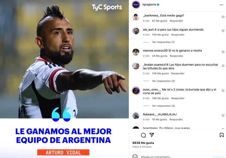 Las burlas contra Vidal