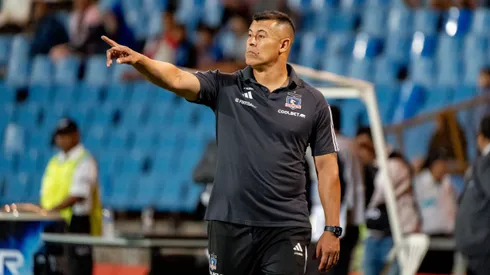 Jorge Almirón valora el triunfo de Colo Colo ante Godoy Cruz (Foto: Guille Salazar)