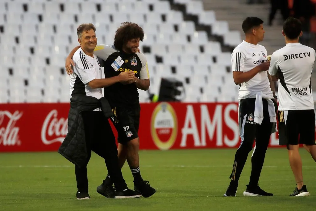 Aníbal Mosa muestra su voluntad para ir por más refuerzos en caso de que Jorge Almirón lo requiera. (Foto: Photosport)