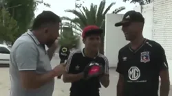 Asombro generó en el noticiario una historia de unos hinchas de Colo Colo.