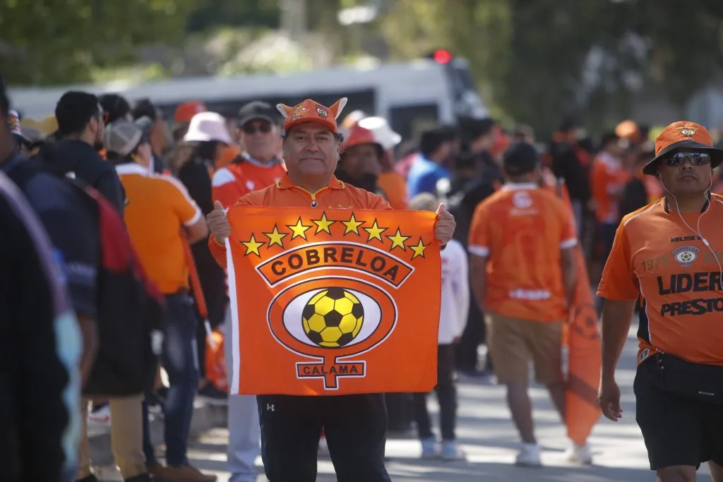 La hinchada de Cobreloa no podrá ver el partido ante Palestino en La Cisterna (Photosport)