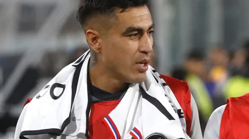 Darío Lezcano disparó contra el DT Gustavo Quinteros en su regreso a Paraguay. (Foto: Photosport)