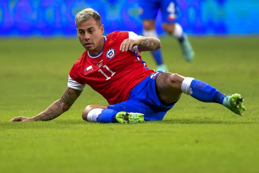 Vargas es el segundo máximo goleador histórico de la selección chilena | FOTO: Mateus Bonomi/AGIF/Photosport