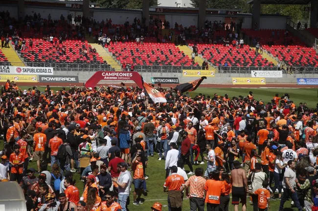 Cobreloa tendrá que jugar sin sus hinchas ante Palestino en La Cisterna (Photosport)