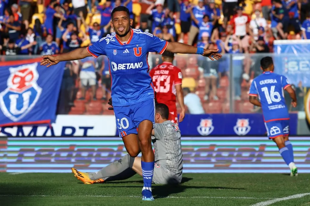 En la última temporada, Palacios convirtió nueve tantos con la camiseta azul | FOTO: Marcelo Hernandez/Photosport