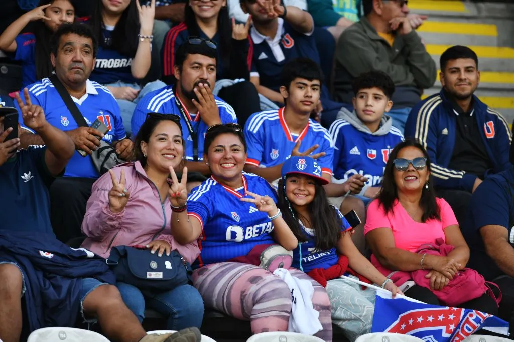 Los hinchas de la U esperan llegar en masa al Coloso de Ñuñoa | FOTO: Alejandro Pizarro Ubilla/Photosport