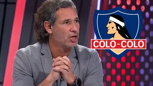 Dante Poli elogia a futbolista de Colo Colo.