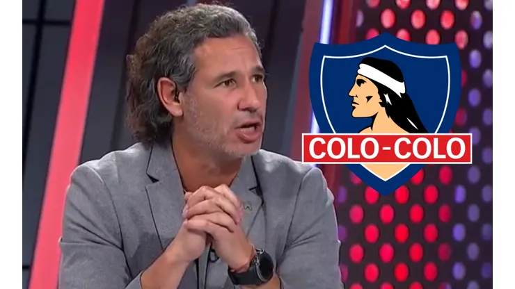 Dante Poli elogia a futbolista de Colo Colo.