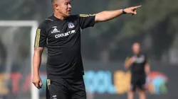El entrenador de Colo Colo afina detalles para el debut en Copa Libertadores. (Foto: Colo Colo)