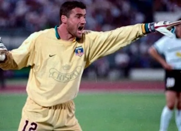 Claudio Arbiza, arquero que peleó el arco albo con Marcelo Ramírez