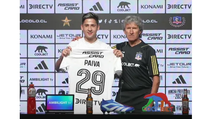 Guillermo Paiva fue presentado en conferencia de prensa en el Estadio Monumental. (Foto: Captura)