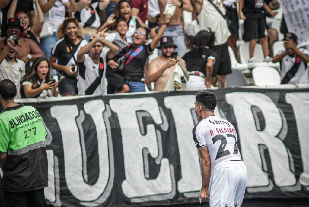Galdames celebrando su gol ante Botafogo | FOTO: Vasco da Gama