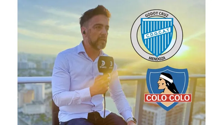 El periodista Juan José Buscalia analizó el Godoy Cruz vs Colo Colo. (Foto: Instagram)