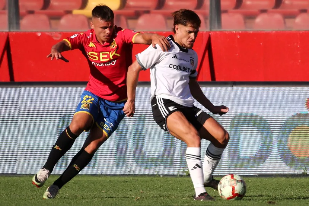 Colo Colo venció a la Unión Española en Santa Laura. (Foto: Photosport)