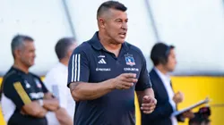 El entrenador de Colo Colo habló tras la victoria ante Unión Española. (Foto: Guillermo Salazar)