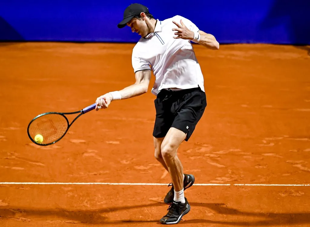 Nicolás Jarry avanza a semifinales del ATP de Buenos Aires. (Foto de Marcelo Endelli/Getty Images)