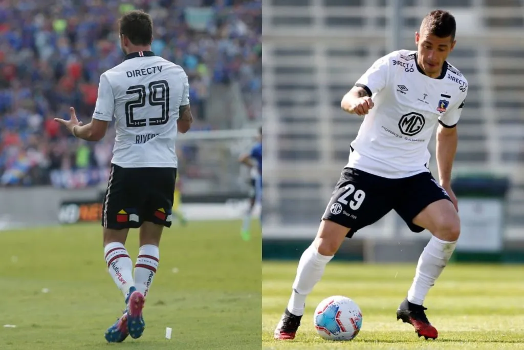 Octavio Rivero y Carlos Carmona fueron los últimos jugadores de Colo Colo que usaron el dorsal número ’29’. (Foto: Photosport)