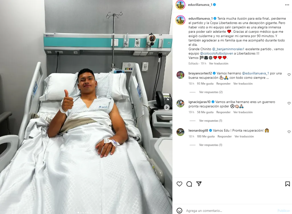 Eduardo Villanueva publicó un mensaje tras sufrir una rotura de menisco (Foto: Photosport)