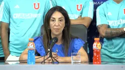 Cecilia Pérez se refiere a la suspensión del partido de Universidad de Chile. (Foto: Club Universidad de Chile)