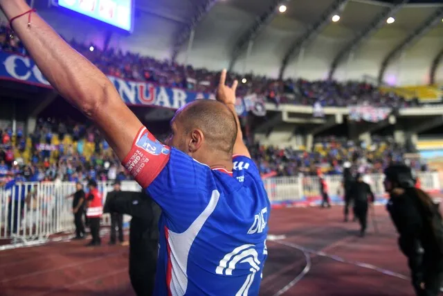 Díaz alza la voz en la Universidad de Chile | Foto: Photosport