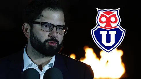 Reclaman contra el Presidente Gabriel Boric por lo ocurrido con el partido de Universidad de Chile.