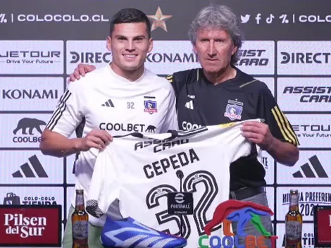 La emoción de Lucas Cepeda en su presentación en Colo Colo: "Es el club más grande de Chile"