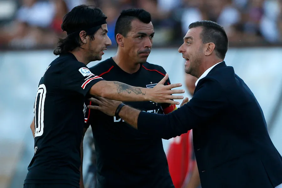 Valdés y Guede coincidieron en Colo Colo | Foto: Photosport