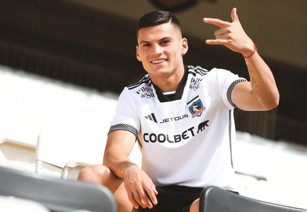 Lucas Cepeda desbloqueó su primer gol en Colo Colo. (Foto: Colo Colo)