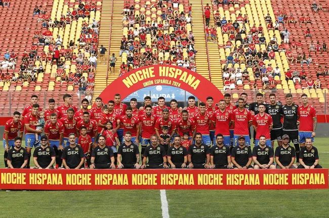 Unión Española jugará solo con público local ante Colo Colo en la fecha 1 del Campeonato Nacional 2024. (Foto: @UEoficial)