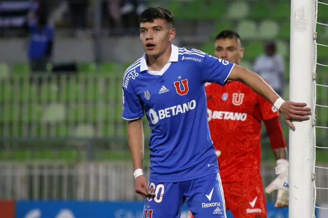 Agustín Arce Melli jugando el partido de vuelta de los octavos de final de la Copa Chile 2022 contra Cobresal | FOTO: Andres Pina/Photosport