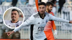 Esteban Paredes lanza un bombazo sobre la partida de Juan Martín Lucero en Colo Colo