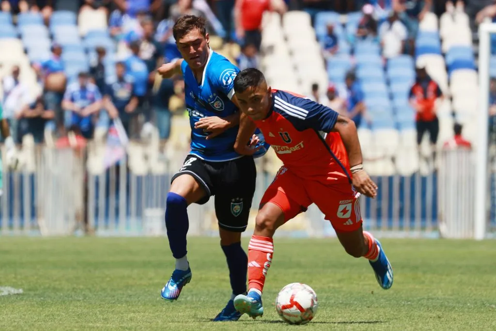 Guerra viene de convertir dos goles ante Santiago Wanderers en el CDA | FOTO: Eduardo Fortes/Photosport