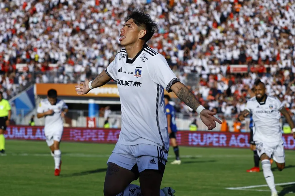 Carlos Palacios y Arturo Vidal son las grandes figuras del Colo Colo 2024. (Foto: Marcelo Hernández/Photosport)