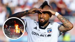 Arturo Vidal hace vista gorda a los incidentes en el Estadio Nacional