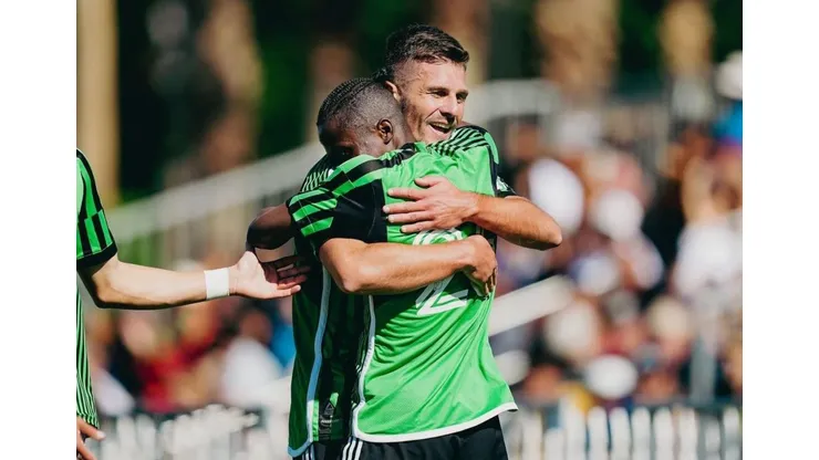 Diego Rubio debutó con un gol en el Austin FC. (Foto: @austinfc)