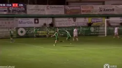 Christian Santos tuvo un debut soñado en su nuevo club.